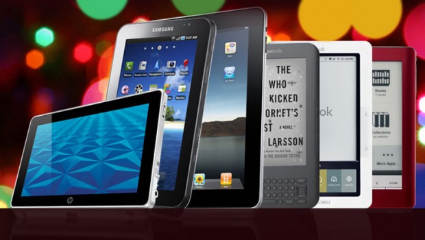 Tablets and eReaders at Christmas